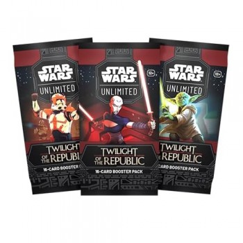 Star Wars: Unlimited: Twilight of the Republic Booster Box rinkinys